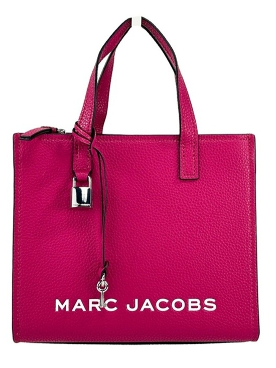Marc Jacobs Handbags - Marc Jacobs Pebbled Leather Tote in Bright Fuchsia/lipstick Pink